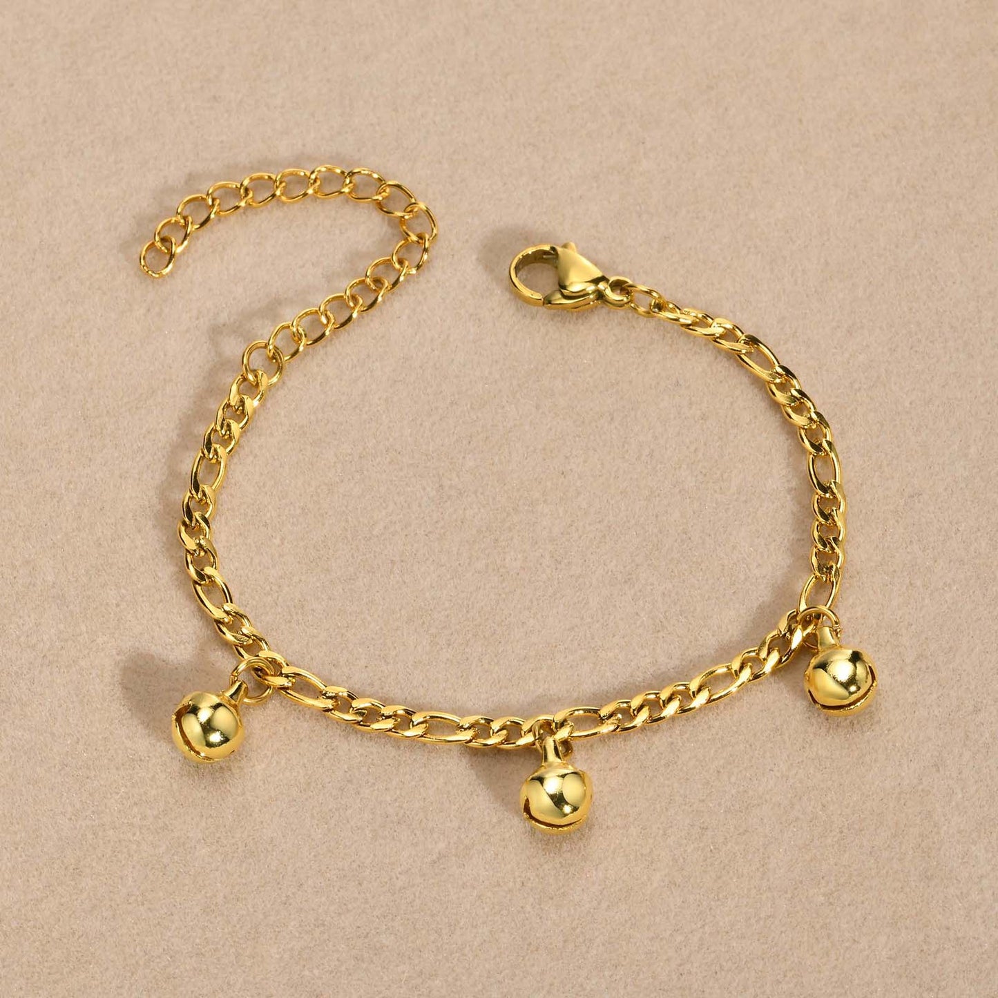 TinyTinkle Adjustable Baby Bell Anklets