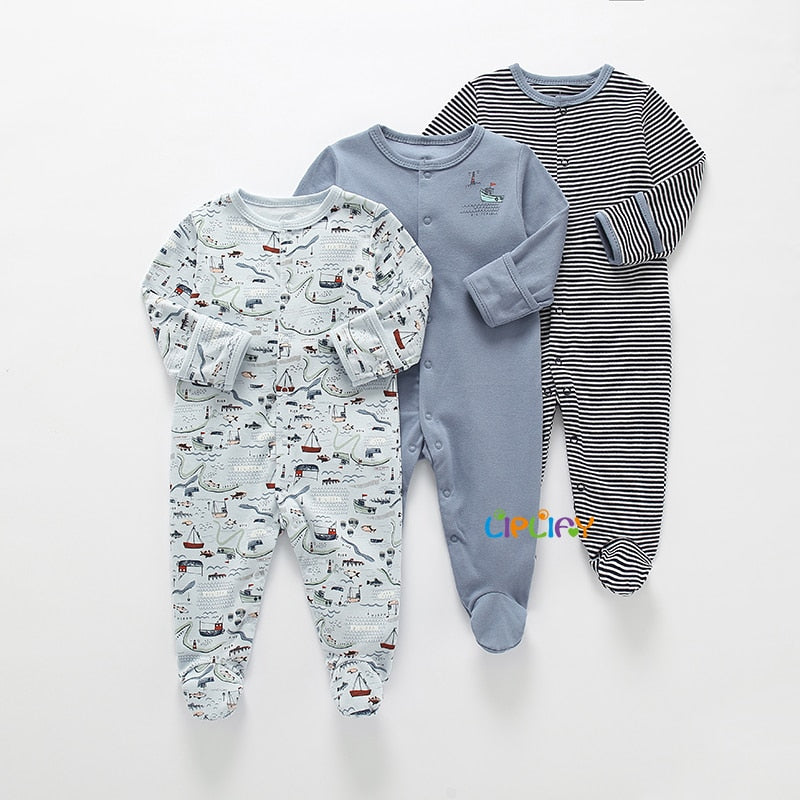 3Pcs/lot Newborn Baby Boy