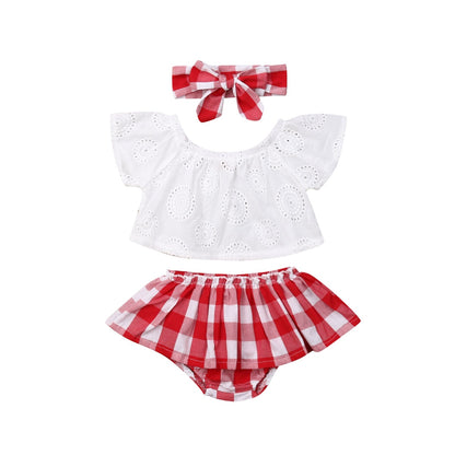 3Pcs Set 0-24M Newborn Baby Girl