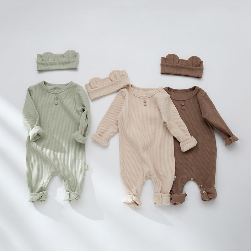 0-24M Baby Jumpsuit Cotton