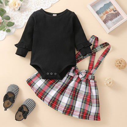 Baby Girls Bodysuit Skirt