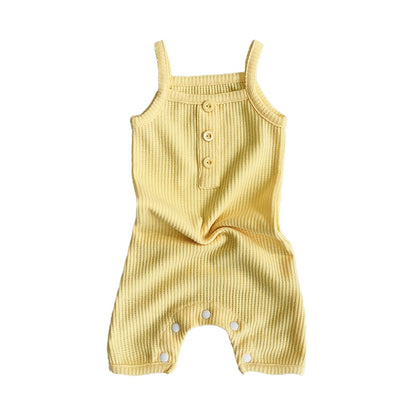 Summer Baby Romper Strap Newborn