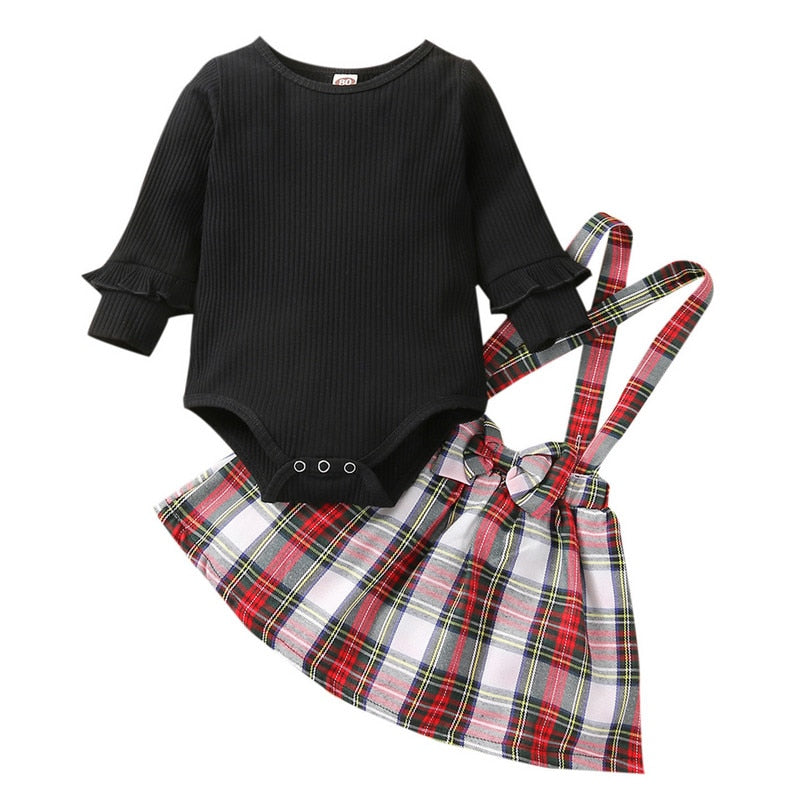 Baby Girls Bodysuit Skirt