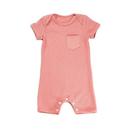 Baby Girls Sleeveless Jumpsuits