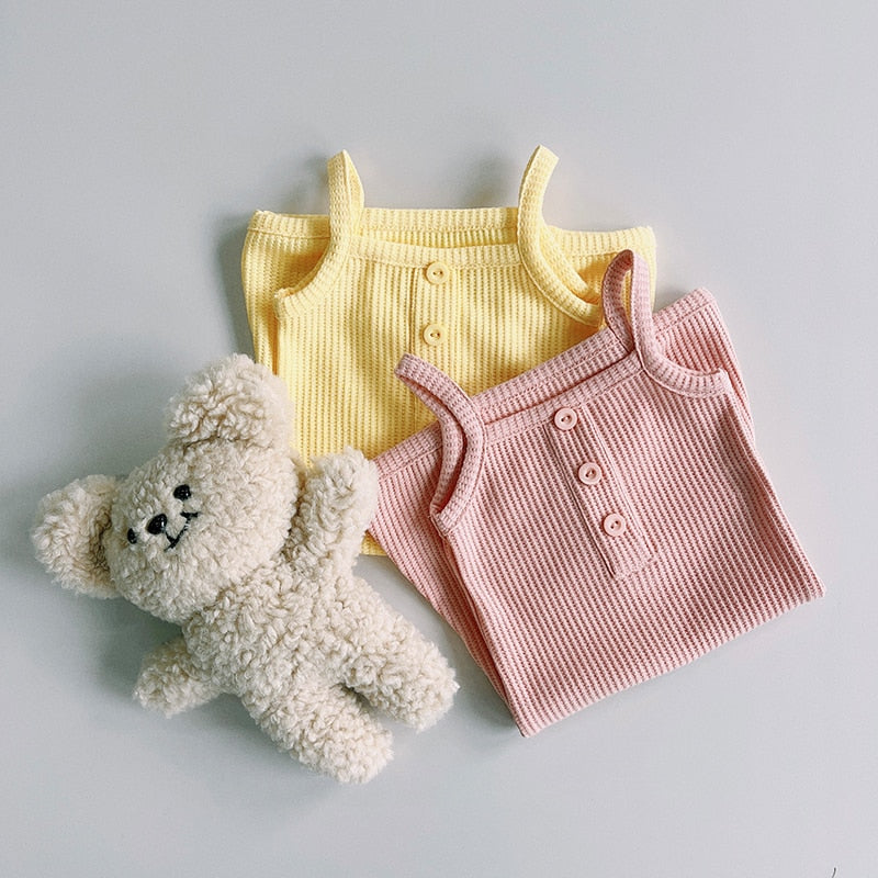 Summer Baby Romper Strap Newborn