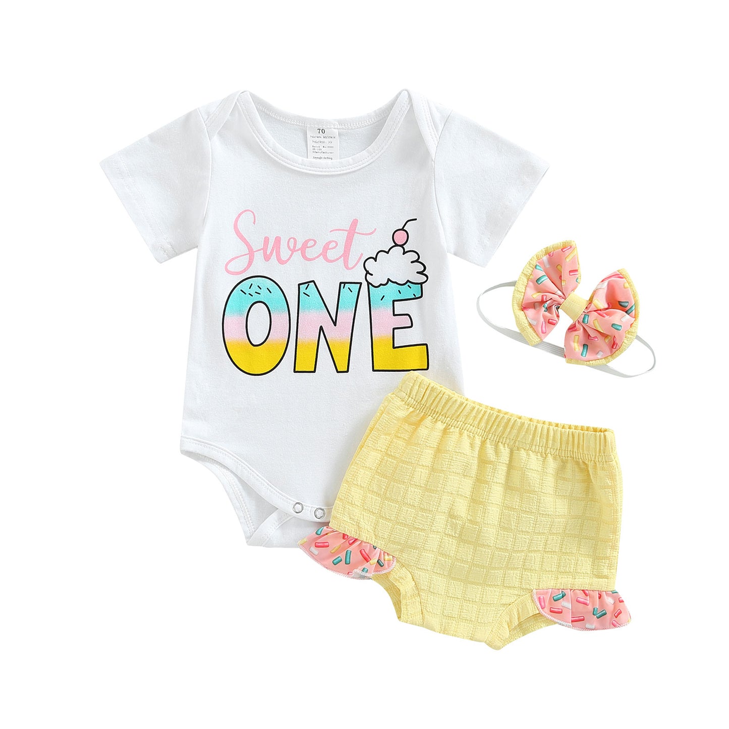 Infant Girls Three-piece Layette