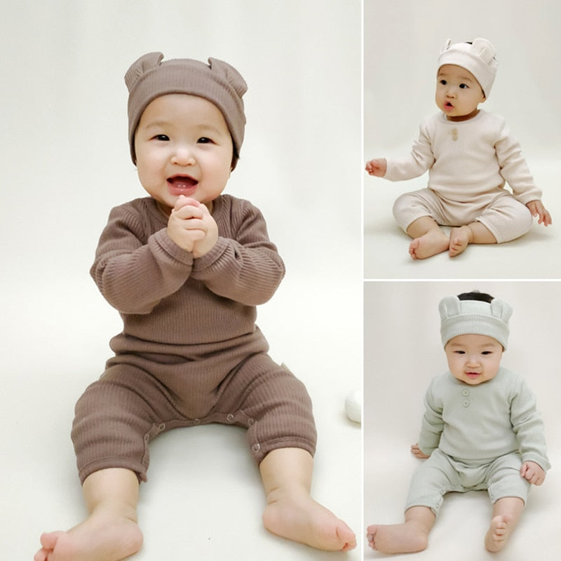 0-24M Baby Jumpsuit Cotton