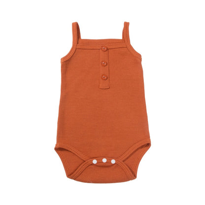 Baby Girls Sleeveless Jumpsuits