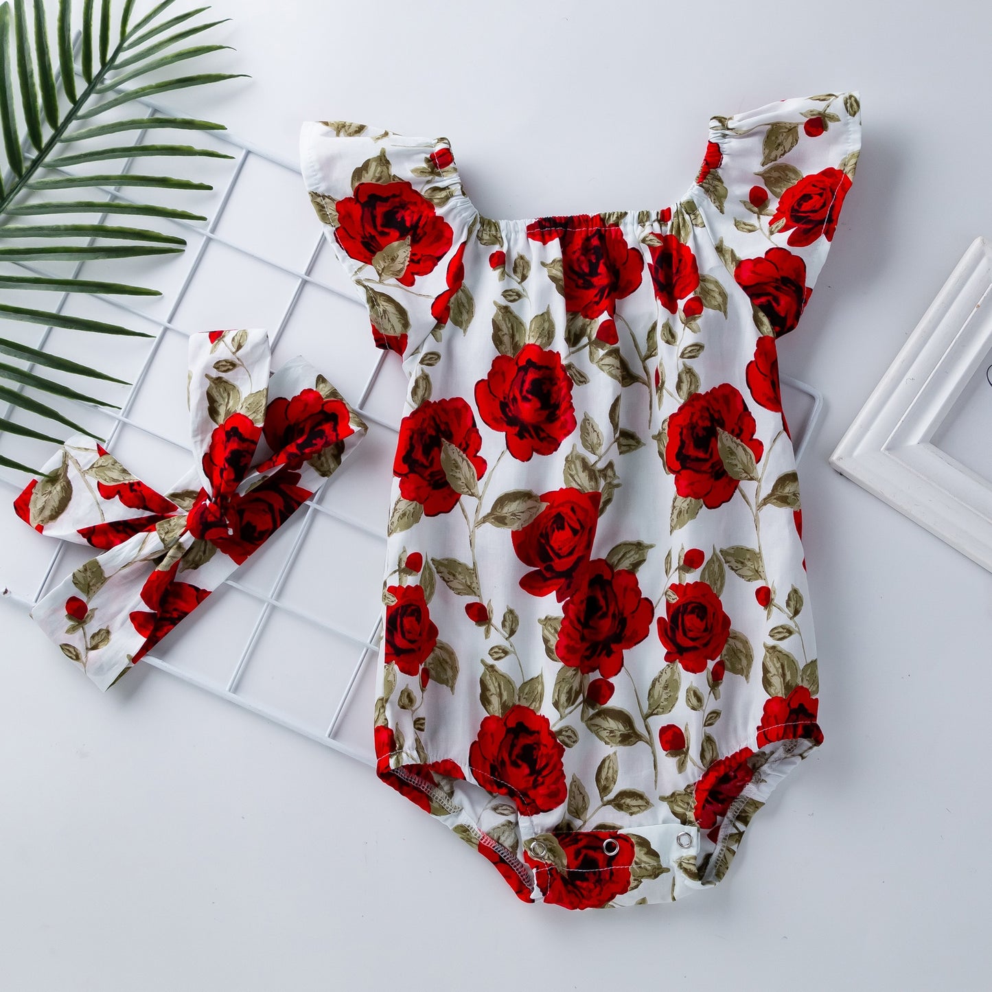 Newborn Baby Floral Print