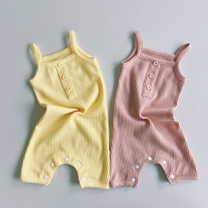 Summer Baby Romper Strap Newborn