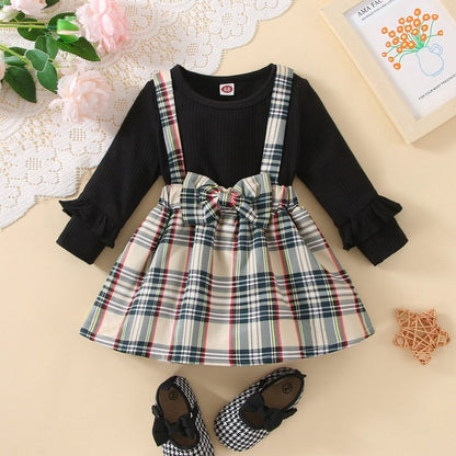 Baby Girls Bodysuit Skirt